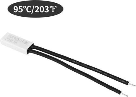 KSD9700 5A 250V PlasticTemperature Control Switch - 95C Normally Closed - 3