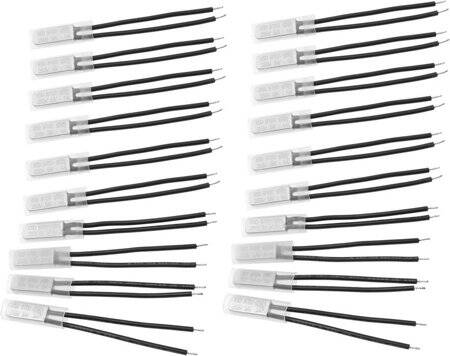 KSD9700/BK05 - BB1D 5A 250V Plastik Termostat - 100 Derece Normalde Açık - 1