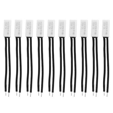 KSD9700/BK05 - BB1D 5A 250V Plastik Termostat - 80 Derece Normalde Açık - 1