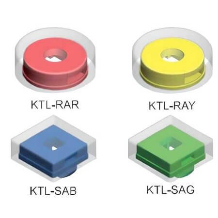 KTL-SAS SWITCH COVER Salmon Square (SOMON KARE KAPAK) - 1