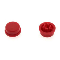 KTSC-22R SWITCH COVER RED ROUND (KIRMIZI YUVARLAK KAPAK) - 1