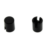 KTSC-62K SWITCH COVER BLACK ROUND (6X6MM SİYAH YUVARLAK KAP - 1