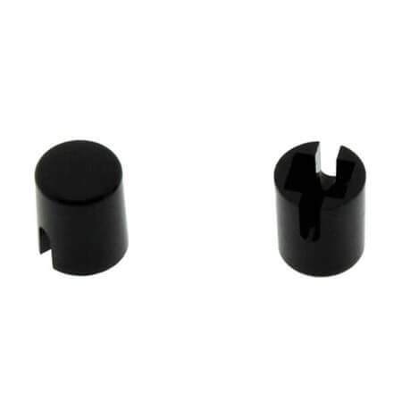 KTSC-62K SWITCH COVER BLACK ROUND (6X6MM SİYAH YUVARLAK KAP - 1