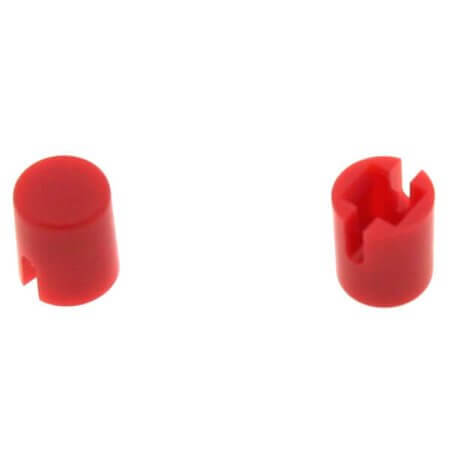 KTSC-62R SWITCH COVER RED ROUND (6X6MM KIRMI YUVARLAK KAPAK - 1