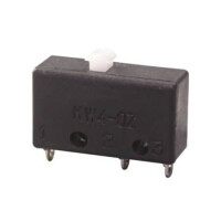 KW4-T1P150 SWITCH MICRO 2PIN NO LEVER BLACK - 1