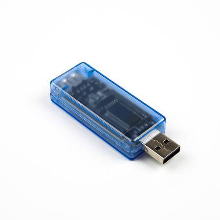 KWS-V20 USB Tester Voltmeter Ammeter Multimeter 3-9V 0-3A LCD Digital Display Power Battery Tester for Power Capacity Mobile Phone Charger With Blue Shell - 8