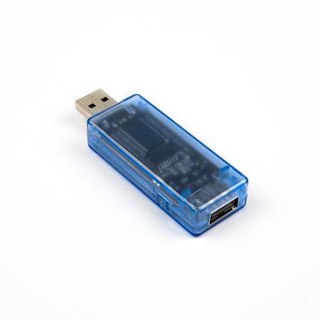 KWS-V20 USB Tester Voltmeter Ammeter Multimeter 3-9V 0-3A LCD Digital Display Power Battery Tester for Power Capacity Mobile Phone Charger With Blue Shell - 10