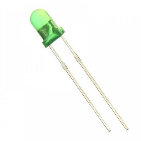 L-3G4SD-A55I570-2 LED 3MM GREEN 80mcd 60° GREEN/DIFFUSED - 1