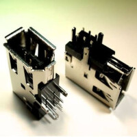 L-KLS1-1394-6FA-B CONNECTOR USB A TYPE 6P THT R/A - 1
