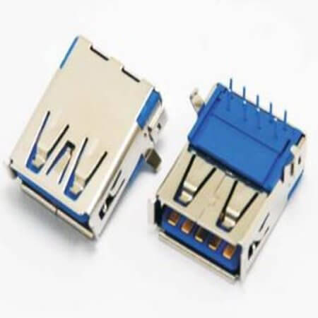 L-KLS1-146-L CONNECTOR USB 3.0 A TYPE RCPT 9P 90C R/A - 1