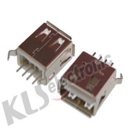 L-KLS1-181B-W CONNECTOR USB A V/T TYPE 180C KLS - 1
