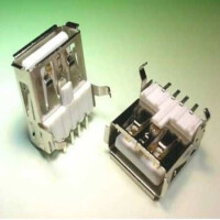 L-KLS1-181C-W CONNECTOR USB A TYPE FEMALE 90C SMT R/A - 1