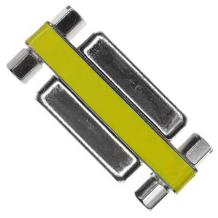 L-KLS1-185-9M/9F-L-2S CONN.DSUB ADAP. 9PIN 180C MALE&FEMALE DOUBLE SCREW - 1
