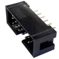L-KLS1-202-12-S-B BOX HEADER 12PIN(2x6) 2.54mm THT V/T MALE BLACK - 1