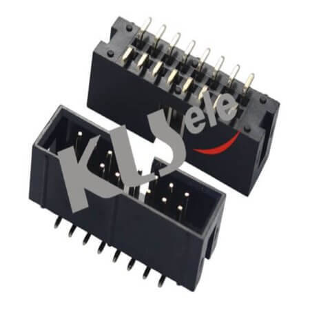 L-KLS1-202-14-TC-B-R BOX HEADER 14PIN(2x7) 2.54mm SMT V/T MALE WITH CAP - 1