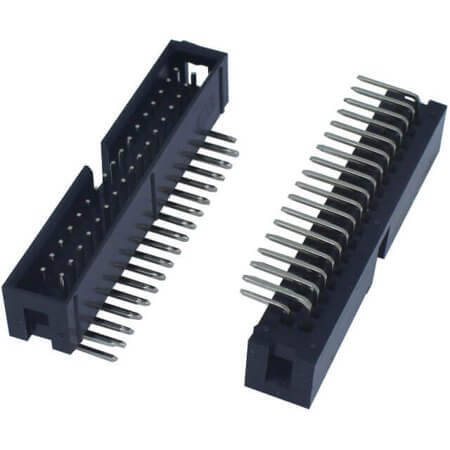 L-KLS1-202-34-R-B BOX HEADER 34PIN(2x17) 2.54mm THT R/A MALE BLACK - 1