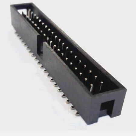 L-KLS1-202-40-T-B BOX HEADER 40PIN(2x20) 2.54mm SMT V/T MALE BLACK - 1