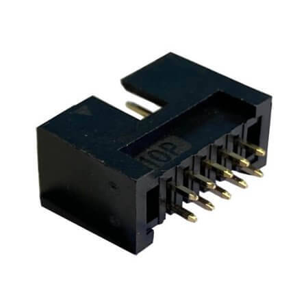 L-KLS1-202A-10-S-B BOX HEADER 10PIN(2x5) 2.54mm THT V/T MALE H:13MM - 1