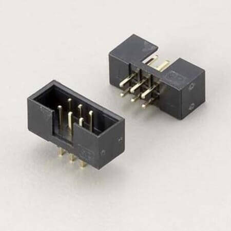 L-KLS1-202B-16-S-B BOX HEADER 16PIN(2x8) 2.00mm THT V/T MALE BLACK - 1