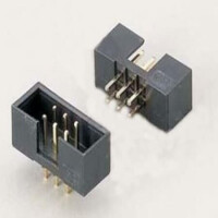 L-KLS1-202C-20-S-B BOX HEADER 20PIN(2x10) 1.27mm THT V/T MALE BLACK - 1