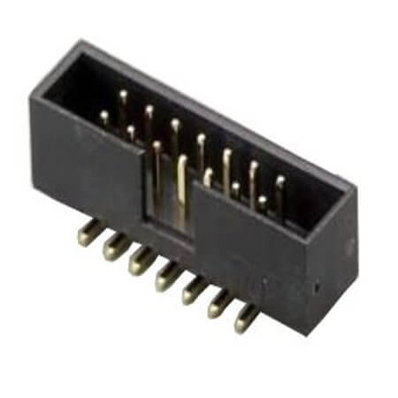 L-KLS1-202C-34-T-B BOX HEADER 34PIN(2x17) 1.27mm SMT V/T MALE BLACK - 1