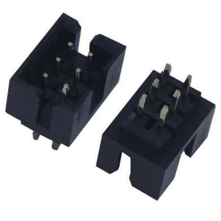 L-KLS1-202H-06-S-B-D CON.T.B.2.00MM 6PIN(2x3) THT V/T MALE KLS - 1