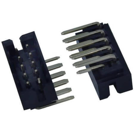 L-KLS1-202H-10-R-B-D CON.T.B.2.00MM 10PIN(2x5) THT R/A MALE KLS - 1