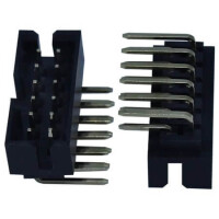 L-KLS1-202H-12-R-B-D CON.T.B.2.00MM 12PIN(2x6) THT R/A MALE KLS - 1