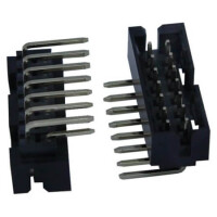 L-KLS1-202H-14-R-B-D CON.T.B.2.00MM 14PIN(2x7) THT R/A MALE KLS - 1