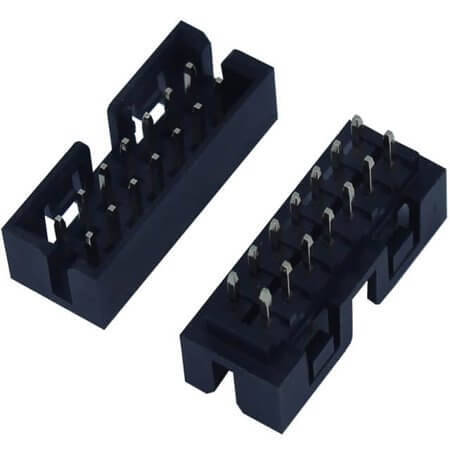 L-KLS1-202H-14-S-B-D CON.T.B.2.00MM 14PIN(2x7) THT V/T MALE KLS - 1