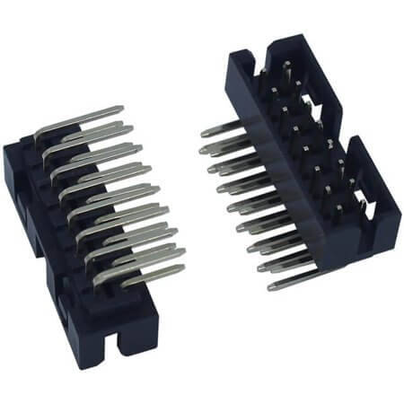 L-KLS1-202H-16-R-B-D CON.T.B.2.00MM 16PIN(2x8) THT R/A MALE KLS - 1