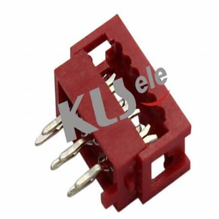 L-KLS1-204A-04-R CONNECTOR DIP PLUG 2.54MM 4PIN(2x2) RED - 1