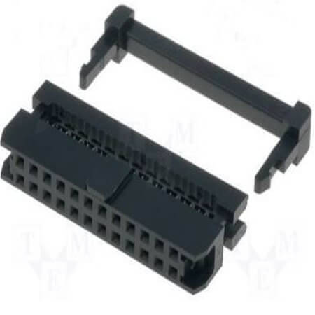 L-KLS1-204B-06-B CONNECTOR IDC 6PIN(2x3) 2.0MM BLACK ROHS KLS - 1