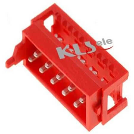 L-KLS1-204E-16-R CONNECTOR 2.54MM 16PIN MICRO MATCH RED IDC TYPE - 1
