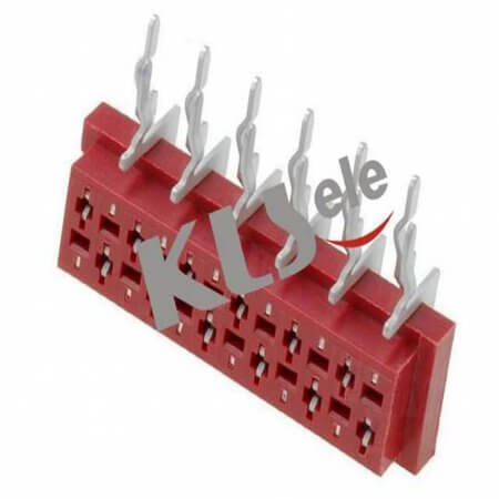 L-KLS1-204FR-08-R MICRO MATCH 8PIN FEMALE RED 90C CONNFLY - 1