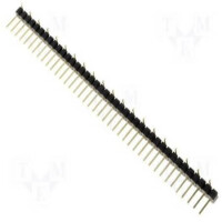 L-KLS1-207-1-40-T1-4.8X1 PIN HEADER 40PIN(1x40) 2.54mm SMT V/T - 1