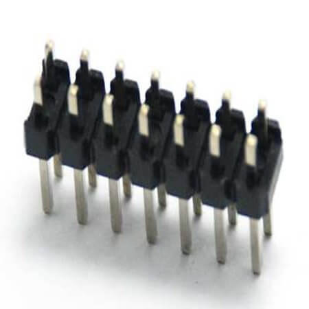 L-KLS1-207-2-04-S PIN HEADER 4PIN(2x2) 2.54mm THT V/T - 1