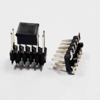 L-KLS1-207C-1.00-2-8-T3 PIN HEADER 8 PIN(2x4) 1.00mm SMT V/T WITH POST - 1