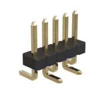 L-KLS1-207C-2.0-1-12-T2C PIN HEADER 12PIN(1x12) 1.27mm SMT V/T - 1