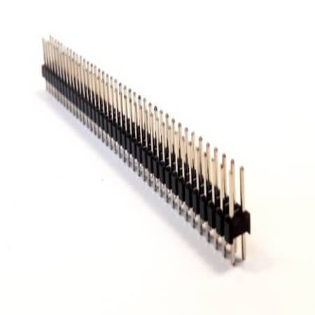 L-KLS1-207C-2.00-1-24-S2 PIN HEADER 24PIN(1x24) 1.27mm THT V/T - 1