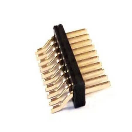 L-KLS1-207CA-1.5-1-10RTR PIN HEADER 10PIN(1x10) 1.27mm SMT R/A - 1