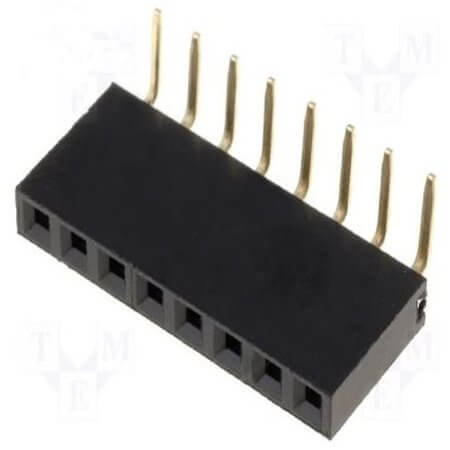 L-KLS1-208-1-40-R FEMALE HEADER 40PIN(1x40) 2.54mm THT R/A - 1