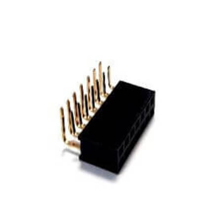 L-KLS1-208-2-14-R FEMALE HEADER 14PIN(2x7) 2.54mm THT R/A TRAY - 1