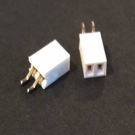L-KLS1-208BC-6.35-1-2TWR FEMALE HEADER 2PIN(1x2) 2.00mm SMT R/A TAPE&REEL - 1