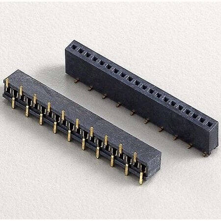 L-KLS1-208C-3.4-1-10-T2- FEMALE HEADER 10PIN(1x10) 1.27mm SMT V/T H:3.40MM - 1