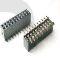 L-KLS1-208C-3.4-2-30-T3 FEMALE HEADER 30PIN(2x15) 1.27mm SMT V/T W/POST+CA - 1