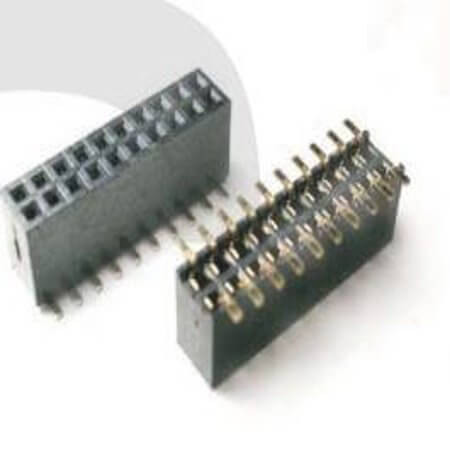 L-KLS1-208C-3.4-2-30-T3 FEMALE HEADER 30PIN(2x15) 1.27mm SMT V/T W/POST+CA - 1