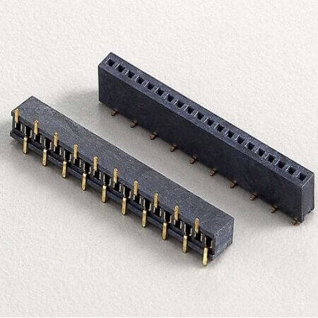 L-KLS1-208C-4.4-1-05-T1 FEMALE HEADER 5PIN(1x5) 1.27mm SMT V/T TRAY - 1