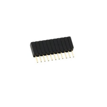 L-KLS1-208C-4.6-1-11-S-P FEMALE HEADER 11PIN(1x11) 1.27mm THT V/T BAG - 1
