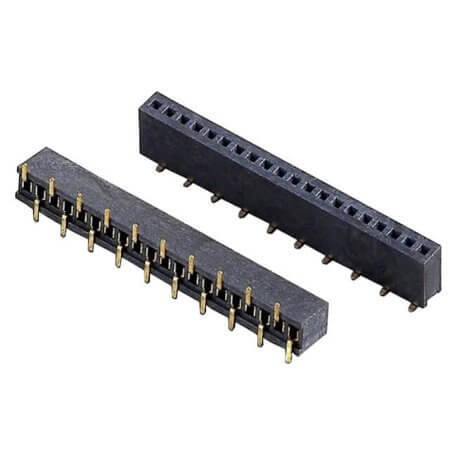 L-KLS1-208C-5.7-1-12-RM FEMALE HEADER 12PIN(1X12) 1.27MM SMT H:5.7MM - 1